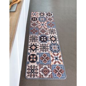 Blancheporte Tapis cuisine motif carreaux de ciment - Blancheporte Unique Tapis : 40x60cm