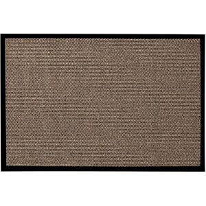 Tapis uni anti-poussiere - Blancheporte Marron Tapis : 90x150cm