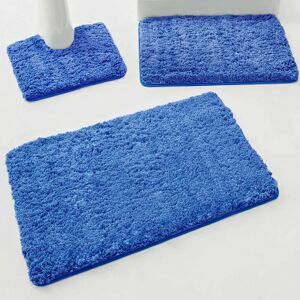 Blancheporte Tapis de bain uni moelleux microfibre - BlancheporteRendez-vous la vie plus douce avec ce tapis de bain en microfibre qui allie absorption, résistance, ultra douceur et petit prix !Contour : 50x40cmBleu