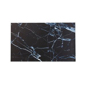 Blancheporte Tapis vinyle effet marbre noir - Blancheporte Noir Tapis : 120x170cm