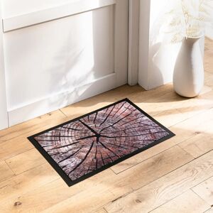 Blancheporte Tapis anti-poussière rondin de bois - BlancheporteLaissez la nature s'inviter chez vous avec ce joli motif photo-impression rondin de bois. A la fois décoratif et utile, ce tapis anti-poussière absorbe humidité et saletés pour vous éviter les