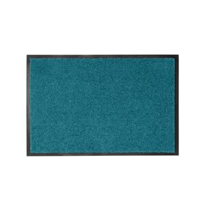 Blancheporte Tapis uni anti-poussière luxe - Blancheporte Turquoise Tapis : 90x150cm