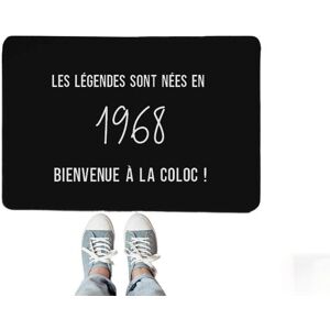 Cadeaux.com Paillasson message annee 1968