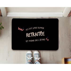 Cadeaux.com Paillasson personnalisé - Retraitée