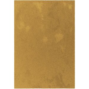 No name Diego III – Tapis lavable en machine - Couleur - Jaune moutarde, Dimensions - 160x230 cm