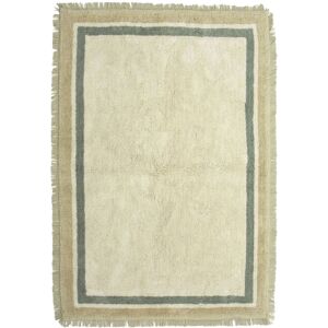 No name Franja - Tapis ethnique vert - Couleur - Vert, Dimensions - 160x230 cm