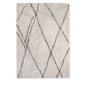 Woood Cleo - Tapis d'inspiration berbère - Couleur - Blanc cassé, Dimensions - 170x240 cm