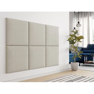 Mobistoxx Panneau mural SAKURA 60x60 cm tissu creme