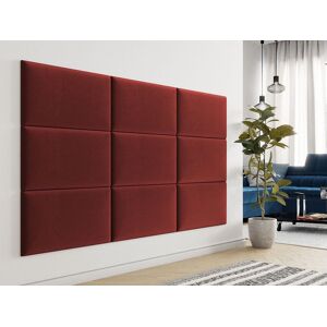 Mobistoxx Panneau mural TOYO 70x40 cm tissu terra cotta