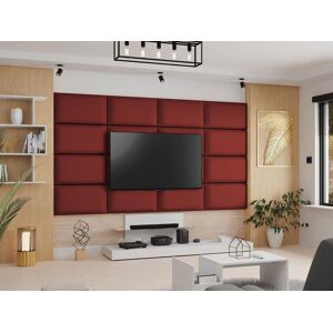 Mobistoxx Panneau mural TOYO 84x42 cm tissu terra cotta