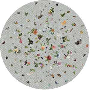 MOOOI CARPETS tapis GARDEN OF EDEN ROUND Signature collection (Gris clair Ø 350 cm - Polyamide a poils bas)