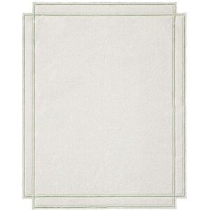 MAGIS tapis VOLENTIERI CORNICE 200 x 300 cm (Blanc glace - 97% lin et 3% viscose)