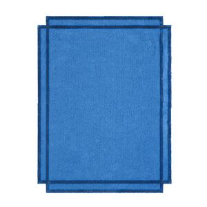 MAGIS tapis VOLENTIERI CORNICE 200 x 300 cm (Bleu - 97% lin et 3% viscose)