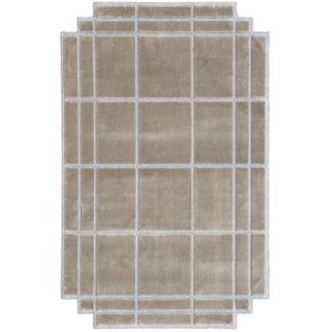 MAGIS tapis VOLENTIERI FINESTRA 200 x 340 cm (Marron Noisette - 75% viscose et 25% lin)