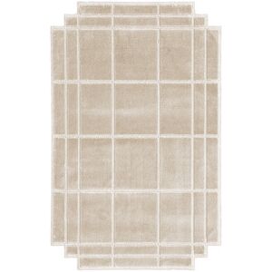 MAGIS tapis VOLENTIERI FINESTRA 300 x 440 cm (Blanc ivoire - 75% viscose et 25% lin)