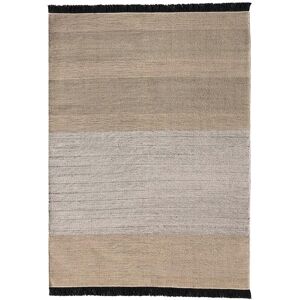 NANIMARQUINA tapis pour l'exterieur TRES OUTDOOR 170x240 cm (Stripes Black - Plastique recycle)