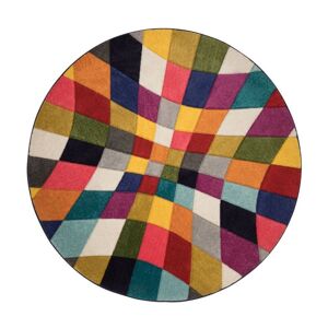 Tapis design rond multicolore Rhumba - FLAIR RUGS - Publicité