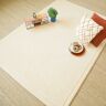 120x170 Tapis Cocoon - Beige - Ganse chenille beige