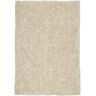 THEKO Tapis flokati en laine vierge naturel 90x160 cm