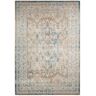 Nazar Tapis vintage motif fleuris effet usé bleu et beige 200x290 Bleu 290x1x200cm