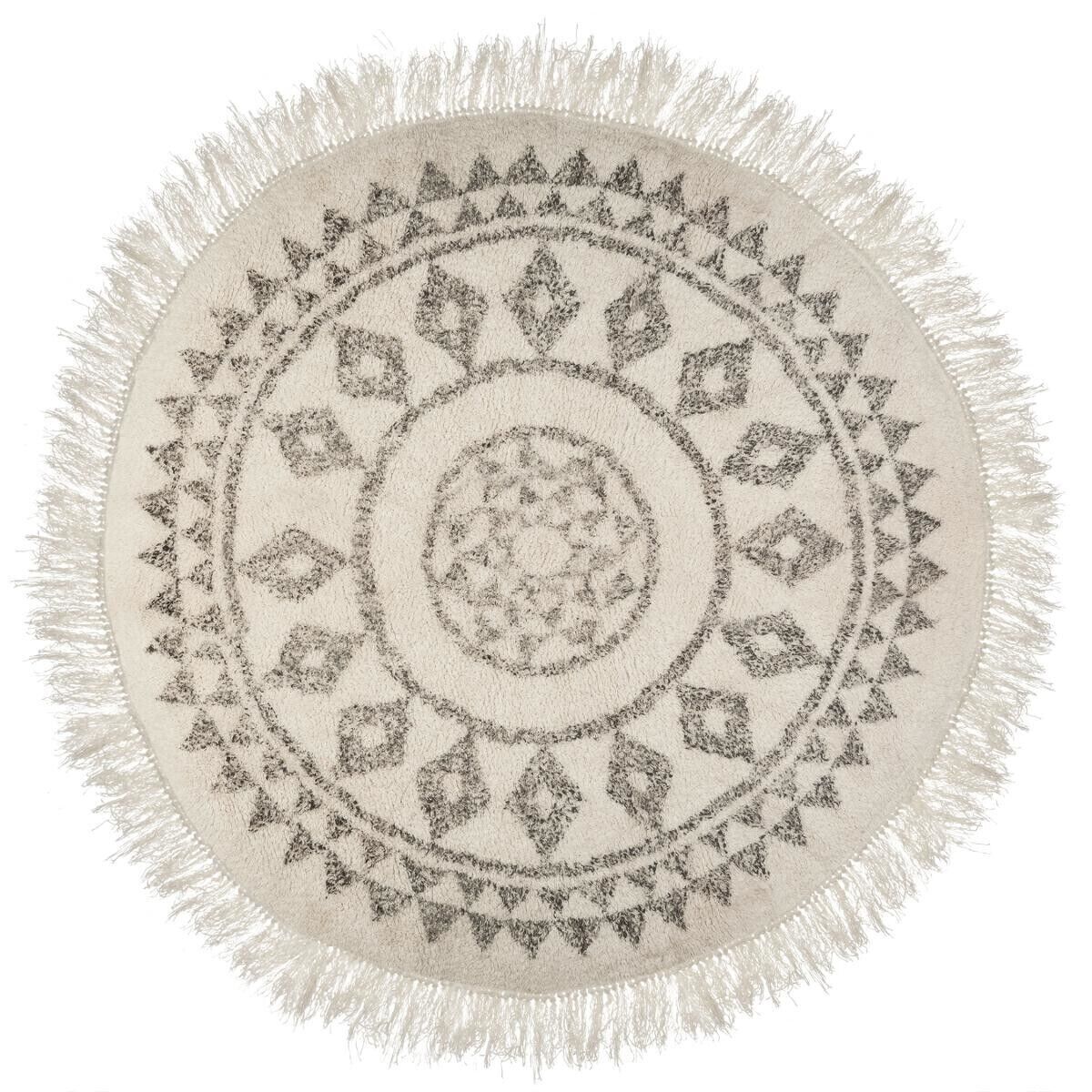 Atmosphera Tapis "Etnik" en coton D120 cm