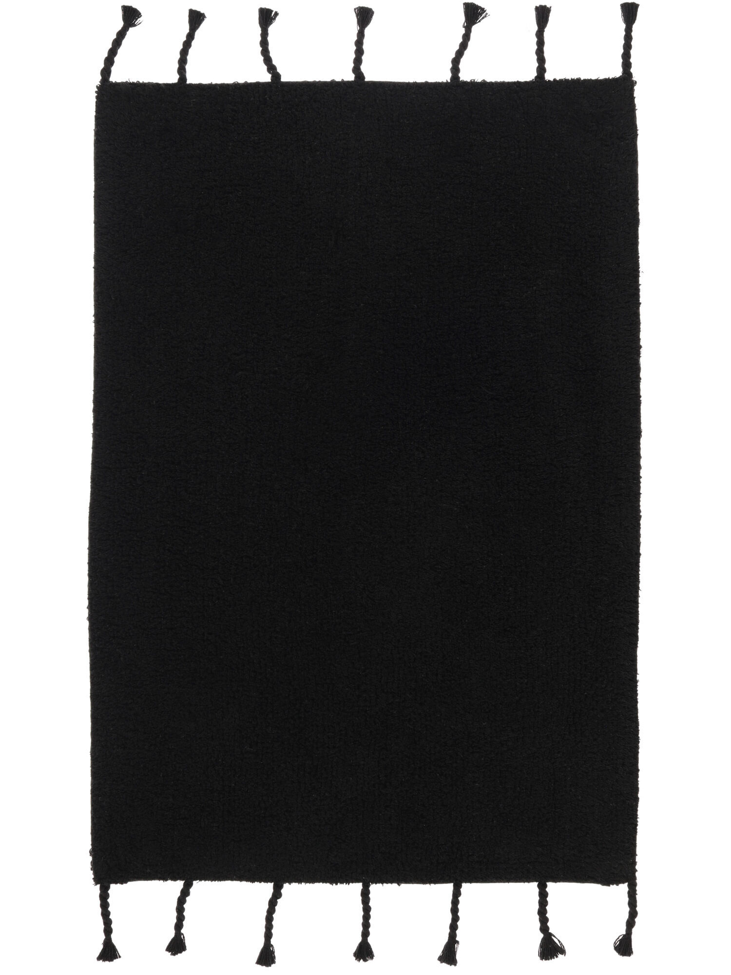 RugVista Zale tapis de bain - Noir 60x90