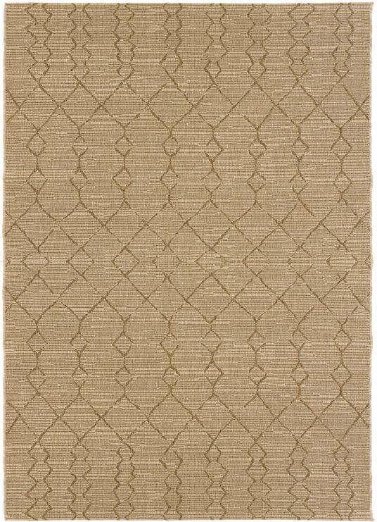 160x230 Tapis Salon / Terrasse - Scandinave - Marron cuivré