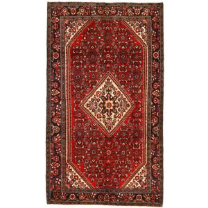 Annodato A Mano. Provenienza: Persia / Iran 155x270 Tappeto Hosseinabad Tappeto Orientale Marrone/rosso (lana, Persia/iran)