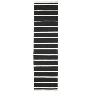 RugVista Dorri Stripe Tappeto - Nero / Bianco 80x300