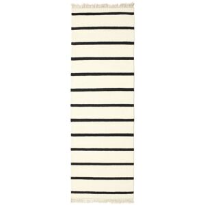 RugVista Dorri Stripe Tappeto - Bianco / Nero 80x250