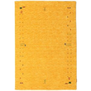 RugVista Gabbeh Loom Frame Tappeto - Giallo 140x200