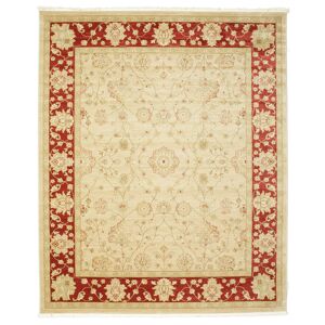 RugVista Farahan Ziegler Tappeto - Beige / Rosso 250x300