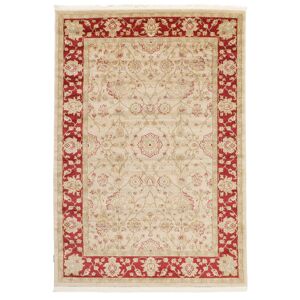 RugVista Farahan Ziegler Tappeto - Beige / Rosso 100x160