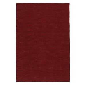 RugVista Kilim loom Tappeto - Rosso scuro 200x300
