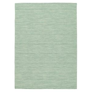 RugVista Kilim loom Tappeto - Verde menta 140x200