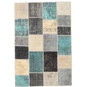 Annodato a mano. Provenienza: Turkey Patchwork Tappeto 158x235