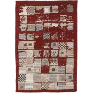 Annodato a mano. Provenienza: India Gabbeh Loribaft Tappeto 120x179