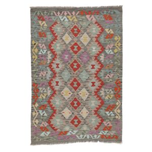 Annodato a mano. Provenienza: Afghanistan Kilim Afghan Old style Tappeto 127x184