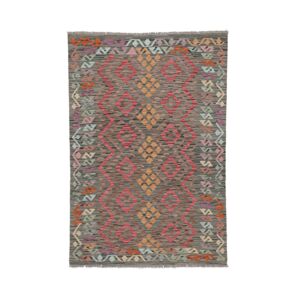 Annodato a mano. Provenienza: Afghanistan Kilim Afghan Old style Tappeto 126x184