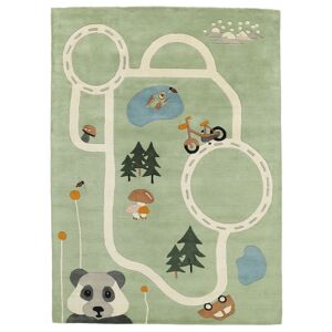 RugVista Bear world Tappeto - Verde chiaro 170x240