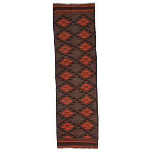 Annodato a mano. Provenienza: Afghanistan Afghan Vintage Kilim Tappeto 125x440