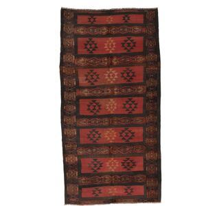 Annodato a mano. Provenienza: Afghanistan Afghan Vintage Kilim Tappeto 155x312