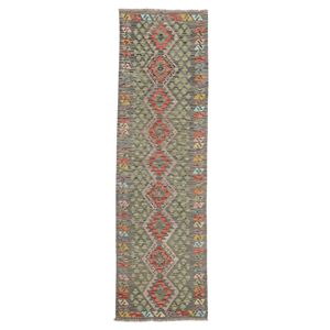Annodato a mano. Provenienza: Afghanistan Kilim Afghan Old style Tappeto 85x293