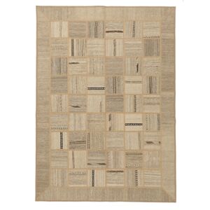 Annodato a mano. Provenienza: Persia / Iran Kilim Patchwork Tappeto 150x209