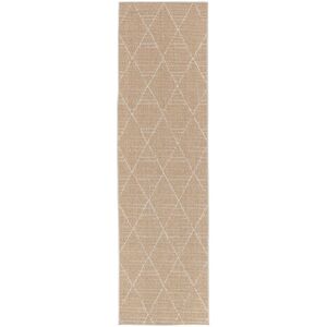 RugVista Mezzo Tappeto - Beige / Bianco 80x300