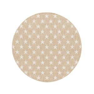 RugVista Starstruck Tappeto - Beige  Ø 150