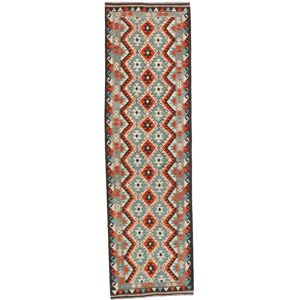 Annodato a mano. Provenienza: Afghanistan Kilim Afghan Old style Tappeto 84x291