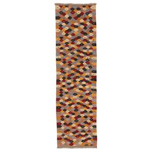 Annodato a mano. Provenienza: Afghanistan Kilim Ariana Trend Tappeto 81x292