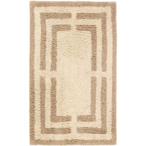 RugVista Chateau tappeto da bagno - Bianco naturale / Beige 70x120