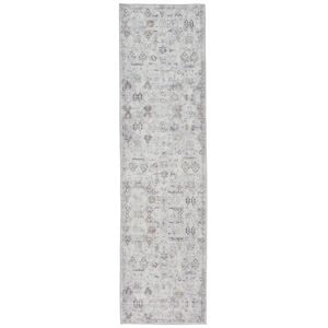 RugVista Ganti Oriental Tappeto - Grigio / Beige 80x300